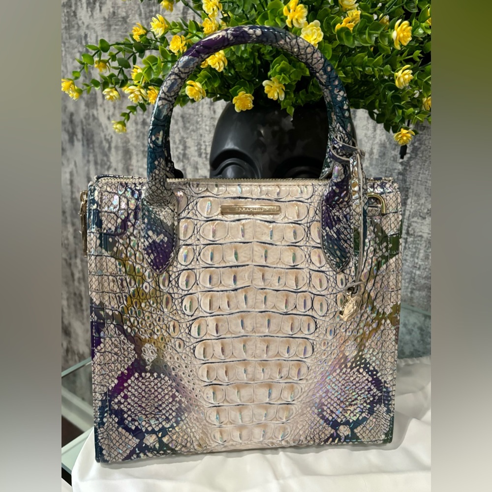 NWT Brahmin Caroline Leather Spellbound Handbag